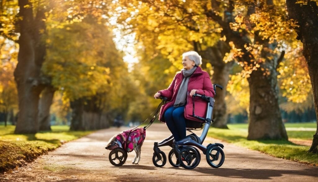Een persoon met de ziekte van Parkinson wandelt zelfverzekerd met de <a href=