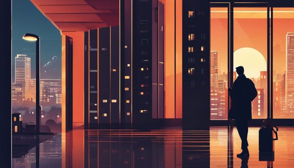 Een persoon die toegang krijgt tot een beveiligde sleutelkast buiten een gebouw.